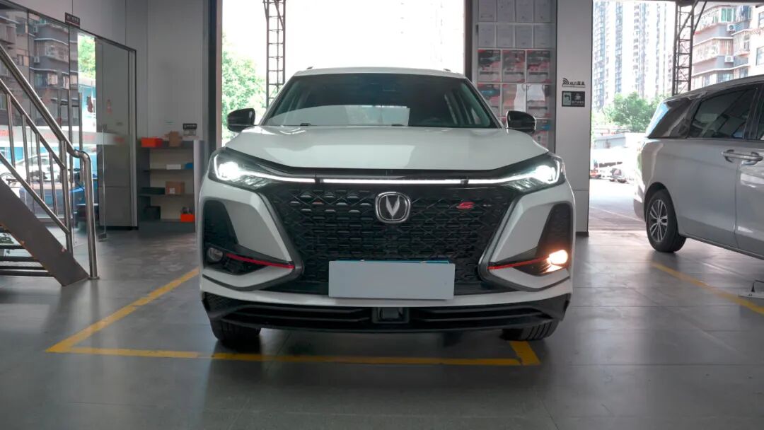 长安CS75 PLUS改前原车灯光效果