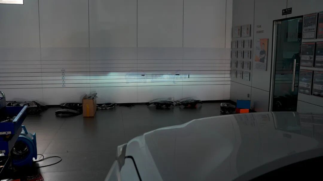 长安CS75 PLUS车灯升级马瑞利雨雾通方形双直射LED透镜