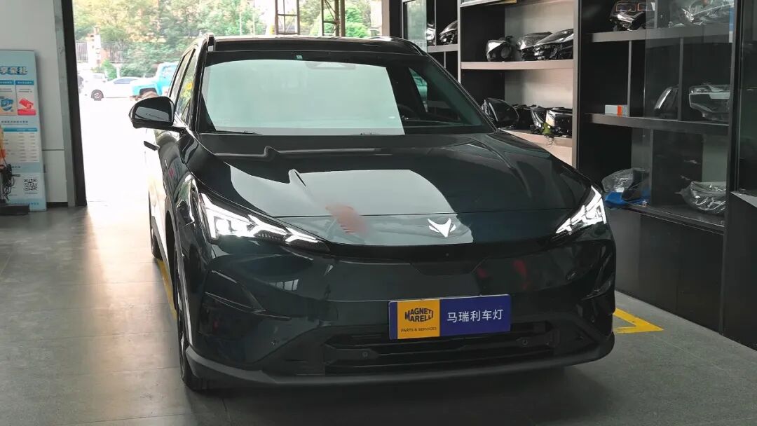 极狐T5车灯升级2组马瑞利矩阵透镜 4近光4远光