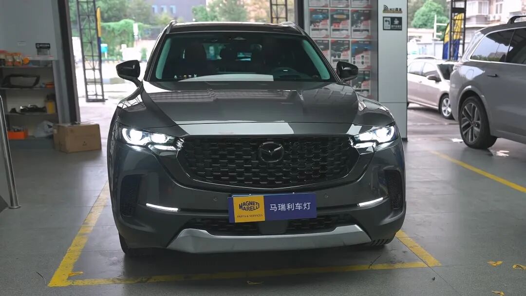 马自达CX-50车灯升级马瑞利雨雾通双直射LED透镜