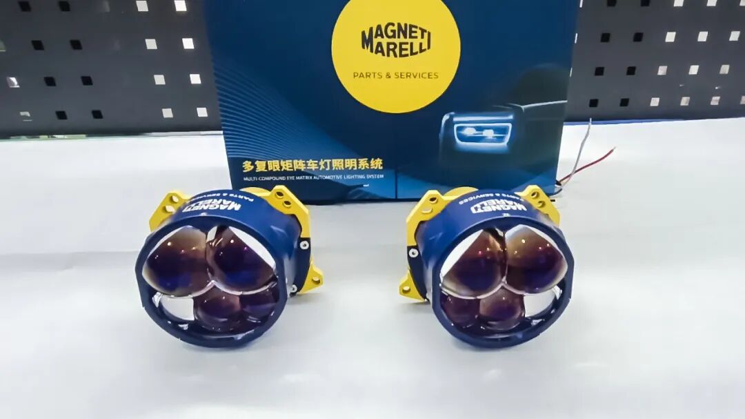福特锐际车灯升级马瑞利至尊5复眼LED透镜