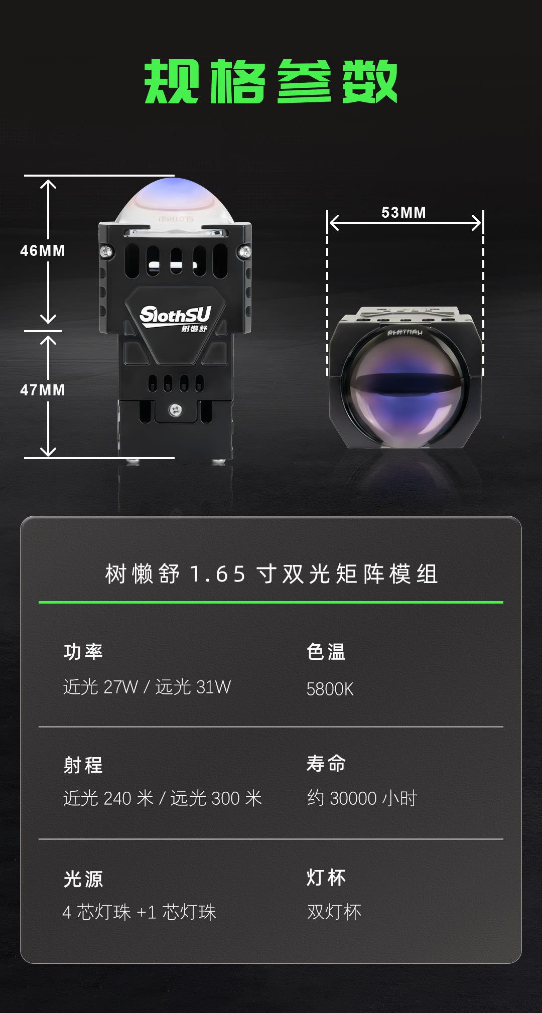 树懒舒1.65+1.55 矩阵模组 v2.0产品详情图 15